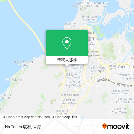 Ha Tsuen 廈村地圖