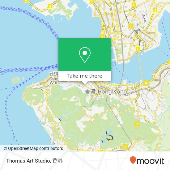 Thomas Art Studio地圖