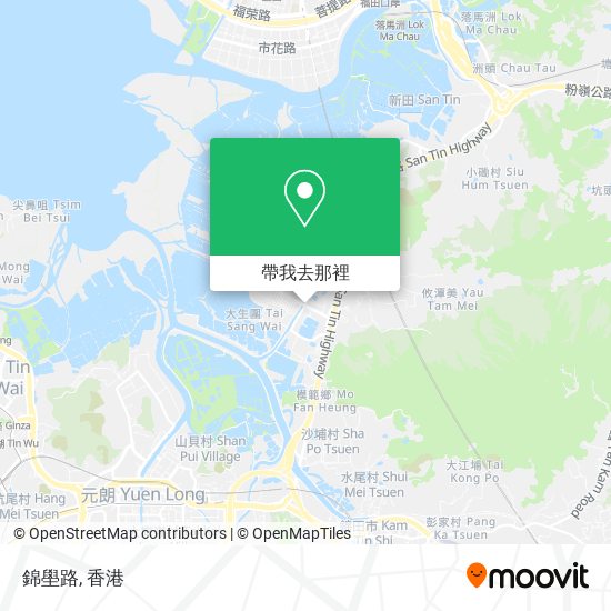 錦壆路地圖