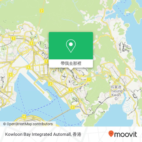 Kowloon Bay Integrated Automall地圖