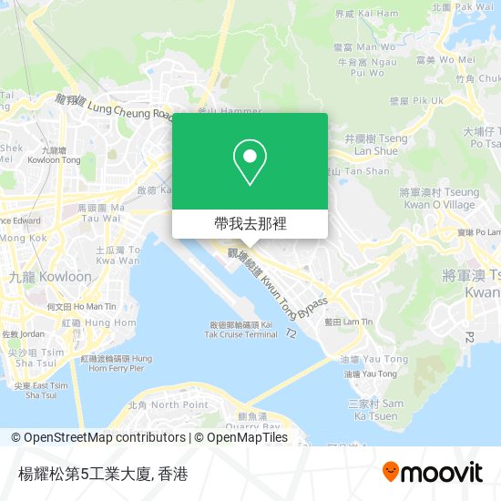 楊耀松第5工業大廈地圖