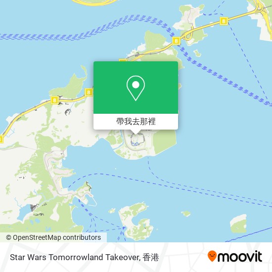 Star Wars Tomorrowland Takeover地圖