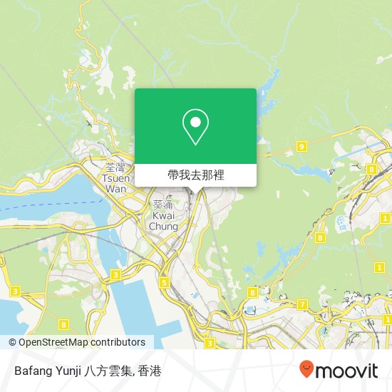 Bafang Yunji 八方雲集地圖