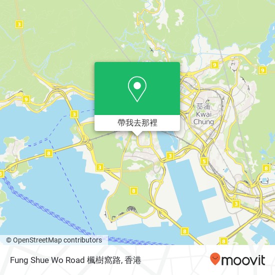 Fung Shue Wo Road 楓樹窩路地圖
