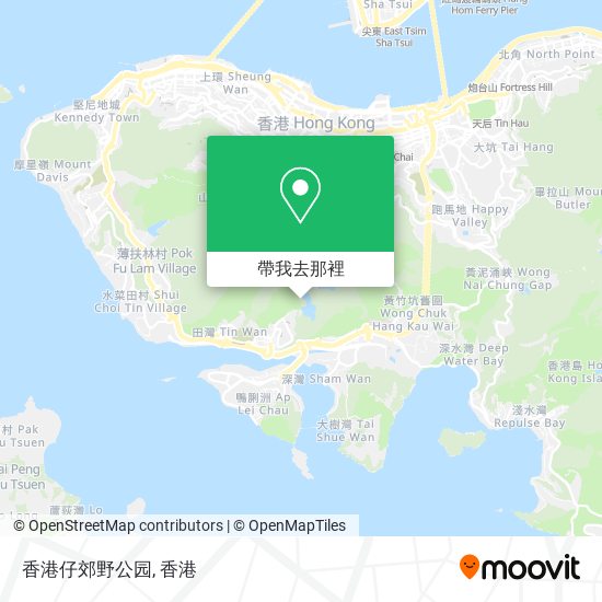 香港仔郊野公园地圖