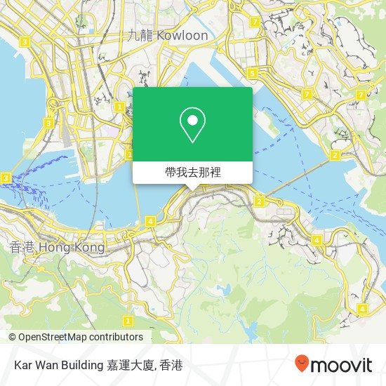 Kar Wan Building 嘉運大廈地圖