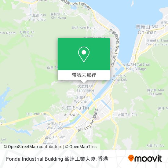 Fonda Industrial Building 峯達工業大廈地圖