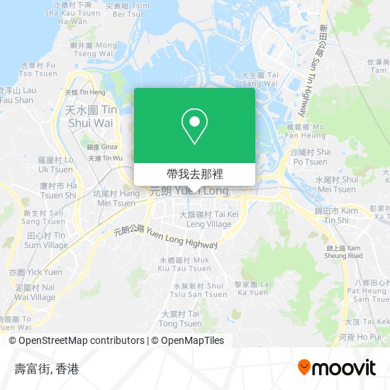壽富街地圖