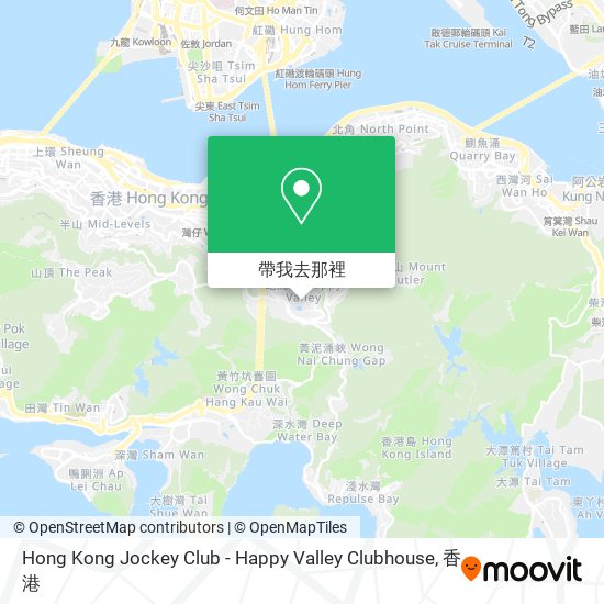 Hong Kong Jockey Club - Happy Valley Clubhouse地圖