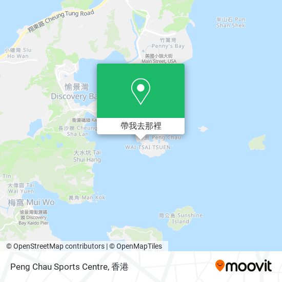 Peng Chau Sports Centre地圖