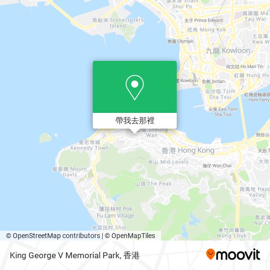 King George V Memorial Park地圖