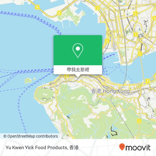 Yu Kwen Yick Food Products地圖
