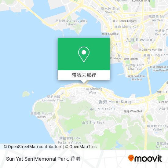 Sun Yat Sen Memorial Park地圖