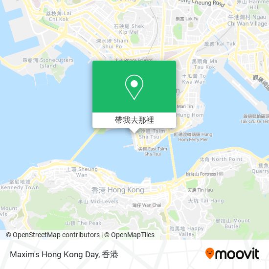 Maxim's Hong Kong Day地圖