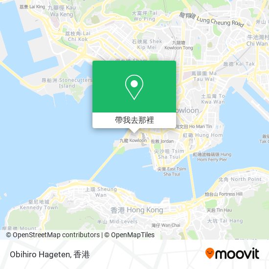 Obihiro Hageten地圖