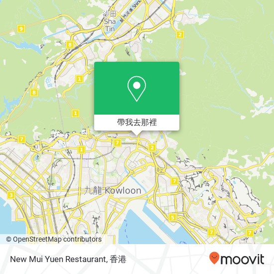 New Mui Yuen Restaurant地圖
