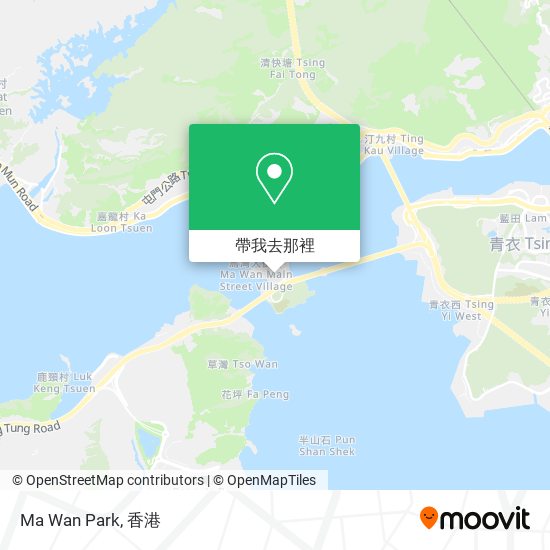 Ma Wan Park地圖