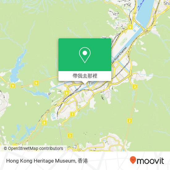 Hong Kong Heritage Museum地圖