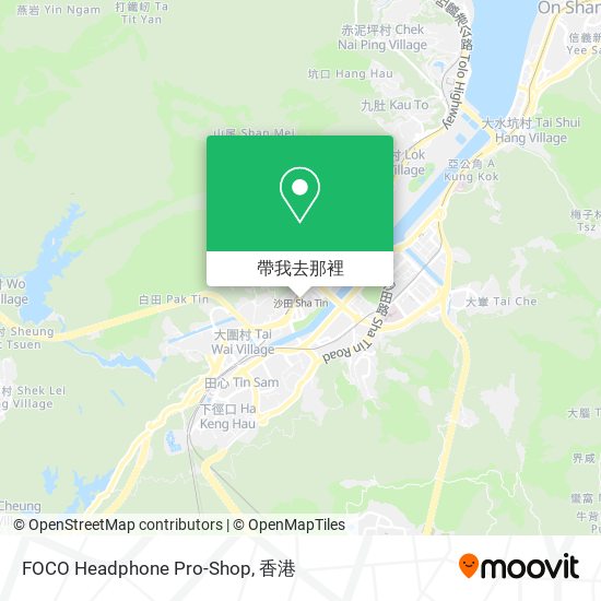 FOCO Headphone Pro-Shop地圖