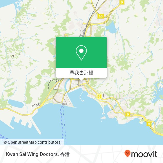 Kwan Sai Wing Doctors地圖