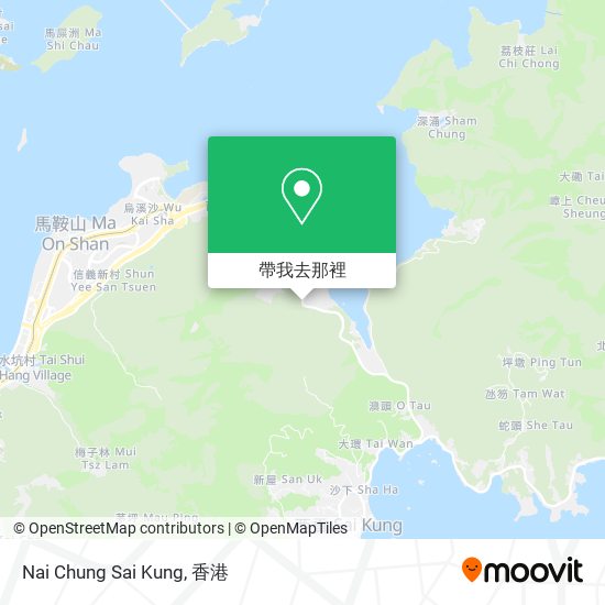 Nai Chung Sai Kung地圖