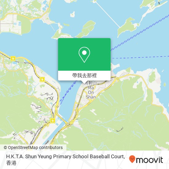 H.K.T.A. Shun Yeung Primary School Baseball Court地圖