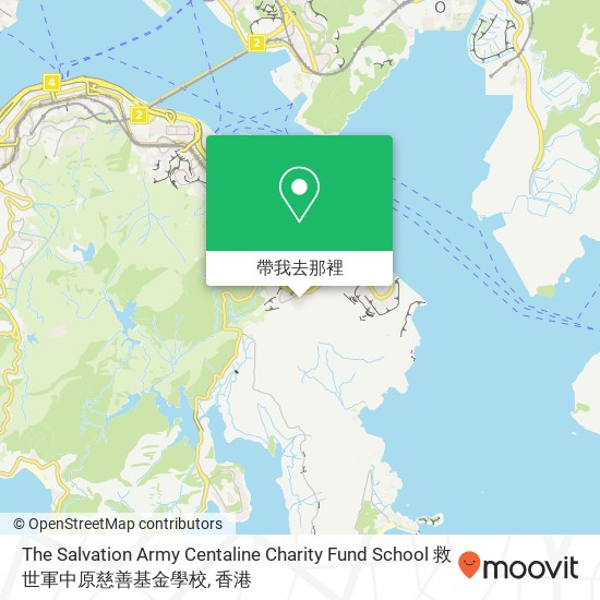 The Salvation Army Centaline Charity Fund School 救世軍中原慈善基金學校地圖