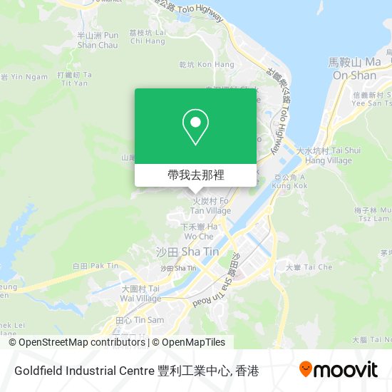 Goldfield Industrial Centre 豐利工業中心地圖