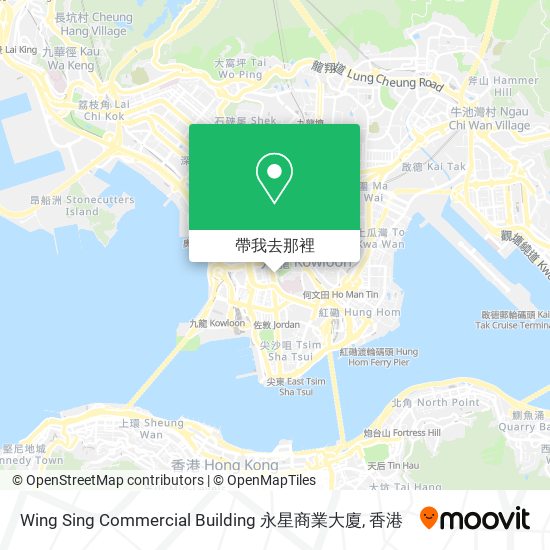 Wing Sing Commercial Building 永星商業大廈地圖