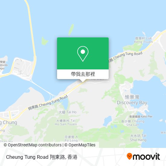 Cheung Tung Road 翔東路地圖