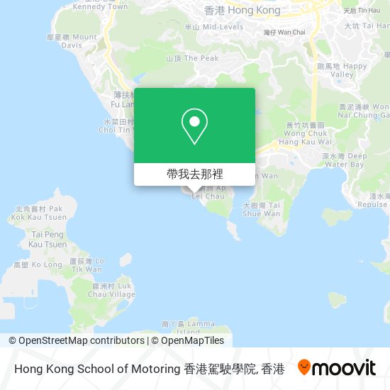 Hong Kong School of Motoring 香港駕駛學院地圖