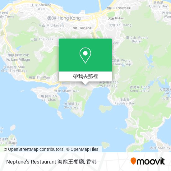 Neptune's Restaurant 海龍王餐廳地圖