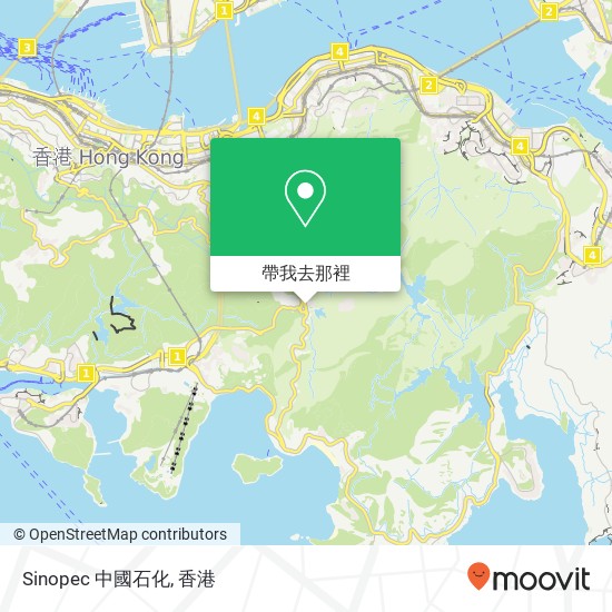 Sinopec 中國石化地圖