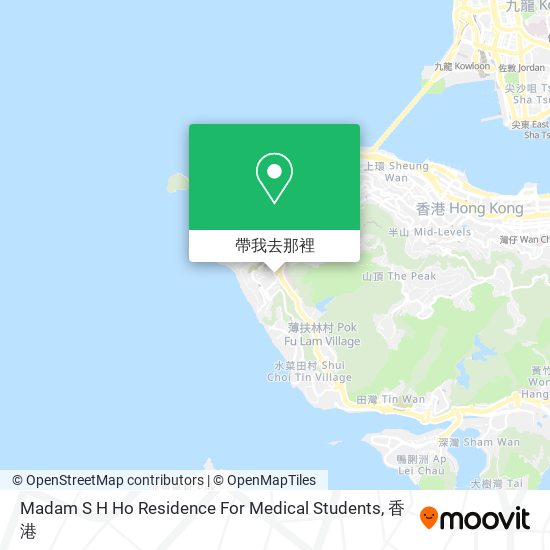 Madam S H Ho Residence For Medical Students地圖