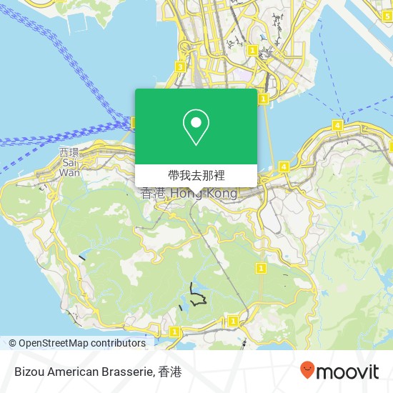 Bizou American Brasserie地圖