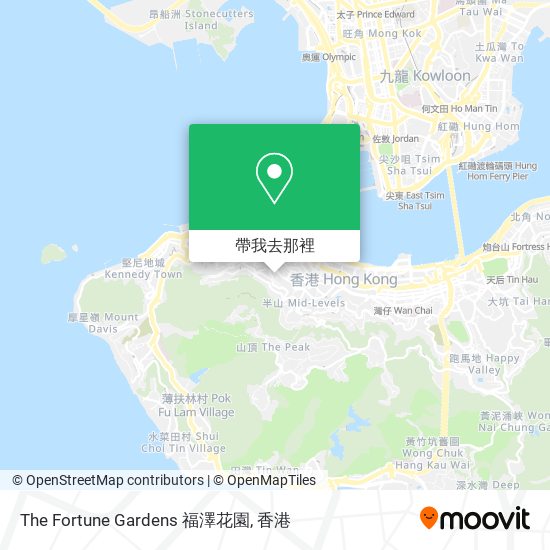 The Fortune Gardens 福澤花園地圖