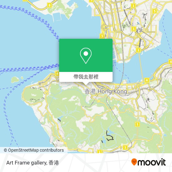 Art Frame gallery地圖