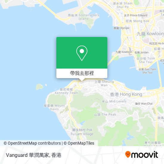 Vanguard 華潤萬家地圖