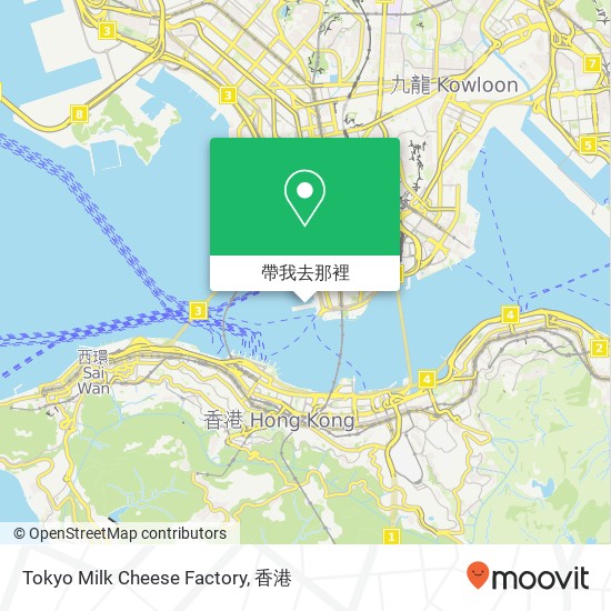 Tokyo Milk Cheese Factory地圖