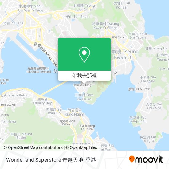 Wonderland Superstore 奇趣天地地圖