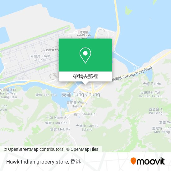 Hawk Indian grocery store地圖