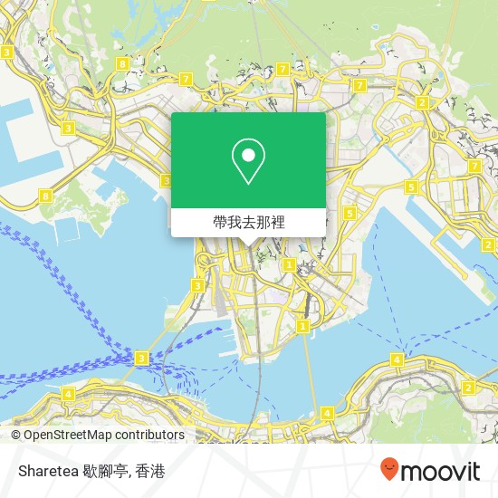 Sharetea 歇腳亭地圖