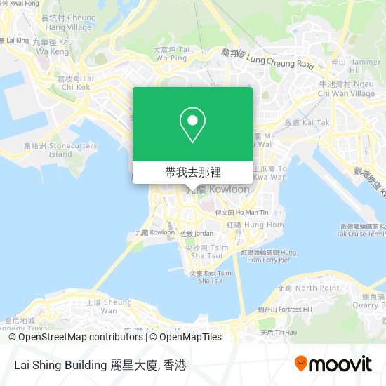 Lai Shing Building 麗星大廈地圖