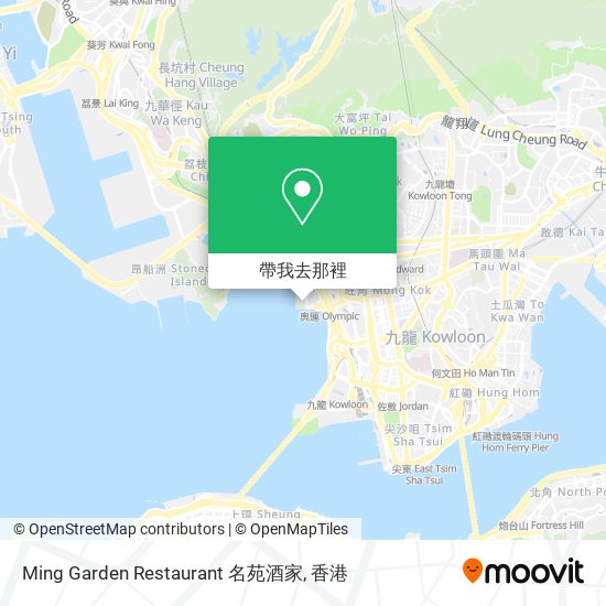 Ming Garden Restaurant 名苑酒家地圖