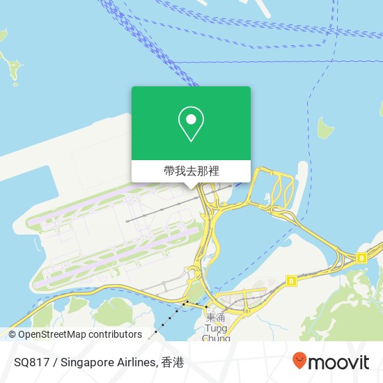 SQ817 / Singapore Airlines地圖