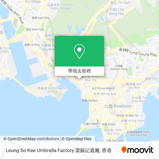 Leung So Kee Umbrella Factory 梁蘇記遮廠地圖