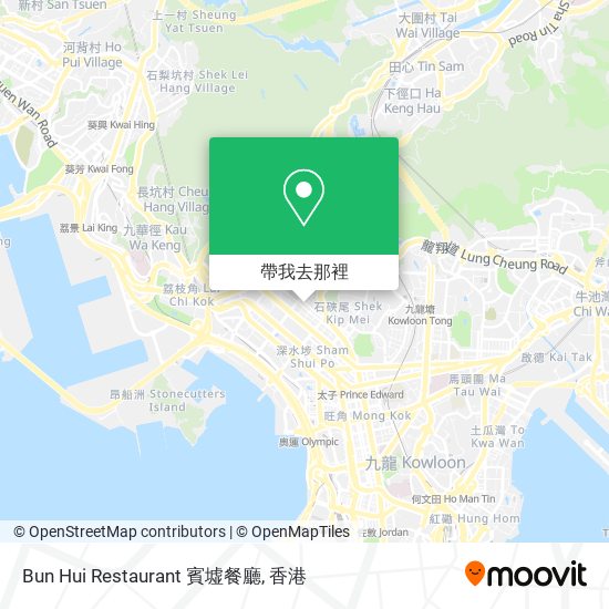 Bun Hui Restaurant 賓墟餐廳地圖