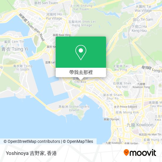 Yoshinoya 吉野家地圖