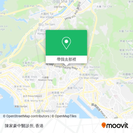 陳家豪中醫診所地圖