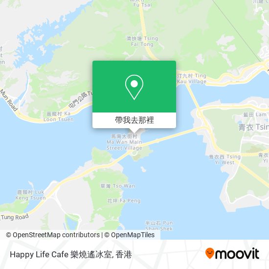 Happy Life Cafe 樂燒遙冰室地圖